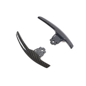 JCSportline de fibra de carbono M3 M4 paletas extensiones de recorte cubierta para BMW M modelo M2 M5 M6 2-puerta 2012-2020 - Product Image 3