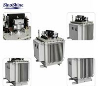 Transformateur de distribution triphasé 5000W immergé dans l'huile pour l'alimentation électrique industrielle