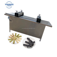 Vente directe d'usine nougat coupe-bonbons fabrication machine fudge bonbons machine de découpe de nougat