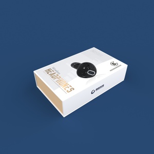 Luxus Buch wie Verpackungs box für Kopfhörer Kopfhörer Headset Ohrhörer mit benutzer definierten Einsatz - Product Image 5