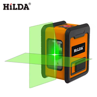 Mini niveau laser croisé à 2 lignes pour la construction résidentielle, niveau laser rotatif auto-nivelant