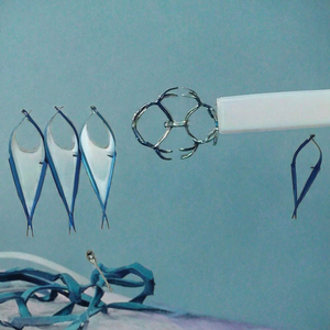 Meilleurs prix d'usine – Porte-aiguille microchirurgical ophtalmique sans verrouillage, en acier, manuel, certifié CE ISO, par Blush Surgical - Product Image 2