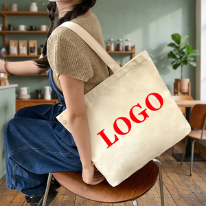 Premium <b>Large</b> <b>Canvas</b> Shopping Tote <b>Bag</b> with Letter Print Comfortable Shoulder Handles Reusable Eco Friendly Carry <b>Bag</b> for Daily - Product Image 4
