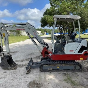 รถขุดตีนตะขาบขนาดเล็ก Takeuchi TB225 มือสอง สภาพดี น้ำหนัก 3.5 ตัน พร้อมห้องโดยสาร เครื่องยนต์ CAMC ชิ้นส่วน KYB มอเตอร์แรงบิดสูง - Product Image 4