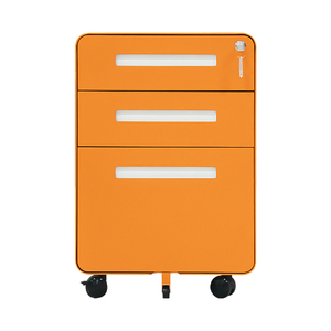 Armoire de rangement <span class=keywords><strong>mobile</strong></span> à 3 tiroirs avec dossier suspendu à bas prix - Product Image 2