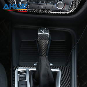 Couvercle de pommeau de levier de vitesse en fibre de carbone véritable pour <span class=keywords><strong>BMW</strong></span> X1 F48/<span class=keywords><strong>2</strong></span> Series <span class=keywords><strong>Gran</strong></span> <span class=keywords><strong>Tourer</strong></span> F45 F46 2015-2018 - Product Image 6