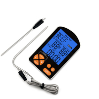 CH-201 Schnelllesendes Küchen-Lebensmittel-Kochthermometer BBQ Pizza Ofen Mit Außentemperatursensor Cookperfect Fleischthermometer