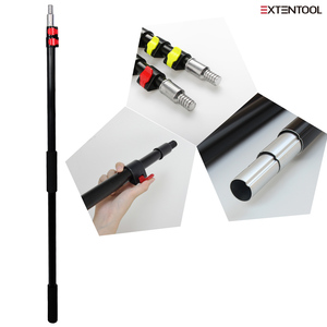 Extentool 20ft Twist Lock Telescopic <strong>Window</strong> <strong>Cleaning</strong> Brush Tools <strong>Set</strong> With Silicone Squeegee - Product Image 4