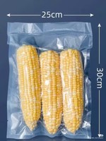 Sacs sous vide pour aliments congelables, adaptés au congélateur, pour l'emballage de viande, de poisson et de légumes congelés