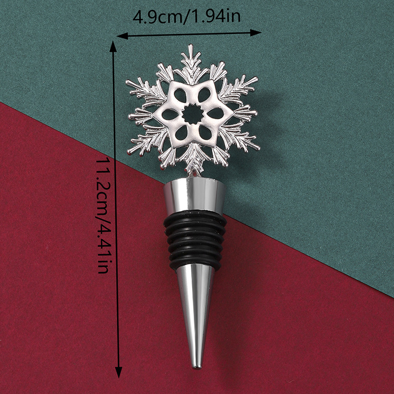 Flocon de neige argenté