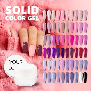 Aosmei UV gel Set Custom Private Label Wholesale Jelly Acrylic Poly Hard Gel Builder Nail Extensions Gel nail polish