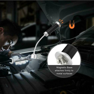 Lámpara de Trabajo Telescópica LED con Cuello Flexible, Batería Recargable, Iluminación Portátil para Reparación de Automóviles - Product Image 3