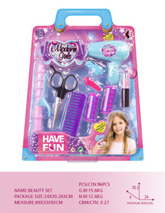 Jouer maison maquillage jeux coupe de cheveux ensemble jouets salon de coiffure semblant jouer filles beauté salon de coiffure <span class=keywords><strong>jouet</strong></span> - Product Image 6