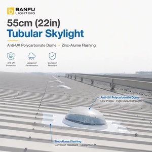 Sistema de Iluminación Natural BANFU, Guía de Luz Solar, Túnel de Tragaluz para Llevar la Luz del Sol a tu Habitación - Product Image 1