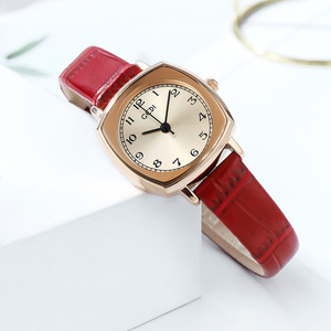 Reloj de cuarzo para estudiantes de moda minimalista coreano con esfera pequeña de estilo retro - Product Image 6