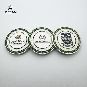 Jetons de casino et marqueurs de balle de <span class=keywords><strong>golf</strong></span> bon marché, nouvelle arrivée, conception gratuite, fabriqués en Chine - Product Image 2