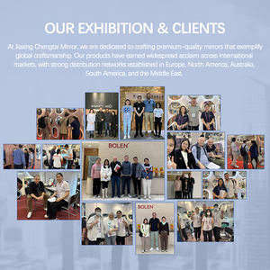 Espejo de tocador de longitud completa con luces LED, atenuador de forma arqueada, Interruptor táctil - Product Image 6