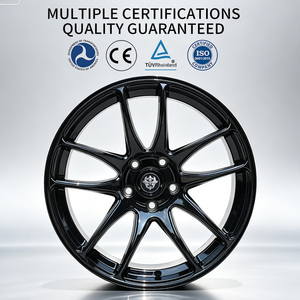 Ruedas FLowtone, Amplio Inventario, 5 Orificios, 18 Pulgadas, 5x114.3, Llanta de Aleación Fundida, Rueda de Repuesto, Color Negro Mate, Llantas para Automóvil - Product Image 4