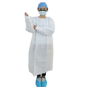 Robe d'isolation chirurgicale jetable, biodégradable, personnalisée, professionnelle, de haute qualité, pour hôpital - Product Image 1
