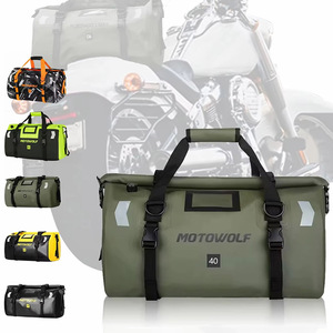 Nuova <span class=keywords><strong>borsa</strong></span> impermeabile per <span class=keywords><strong>moto</strong></span> con coda riflettente da strada <span class=keywords><strong>borsa</strong></span> per sedili posteriori di grande capacità da viaggio sci da pesca da esterno a secco - Product Image 1