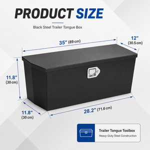 Boîtier de remorque en acier sur mesure de 35 pouces - Boîtier en forme de A pour remorque utilitaire et stockage en flotte, support de <span class=keywords><strong>sous</strong></span>-<span class=keywords><strong>traitance</strong></span> OEM/ODM - Product Image 2