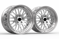 Jantes forgées personnalisées GS brossées et polies 2 pièces 19 20 21 22 24 26 pouces 5x114.3 5x112 5x120 pour voitures Benz BMW Audi