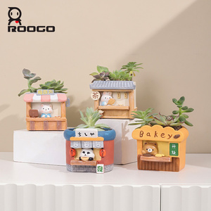 Maceta de Estilo Japonés para Suculentas Roogo Travel, Decoración de Escritorio, Estuche para Almacenamiento de Bolígrafos, Aplicación para Jardín y Hogar, Regalo para <span class=keywords><strong>Estudiantes</strong></span> - Product Image 6