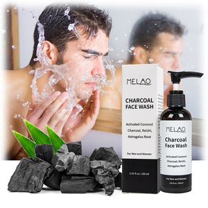 OEM/ODM/MELAO Charbon <span class=keywords><strong>Nettoyant</strong></span> <span class=keywords><strong>Lait</strong></span> Vitamine C Niacinamide Aha Salicylicacid Femmes <span class=keywords><strong>Nettoyant</strong></span> <span class=keywords><strong>Visage</strong></span> Pour Hommes Acné <span class=keywords><strong>Nettoyant</strong></span> <span class=keywords><strong>Visage</strong></span> - Product Image 4