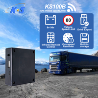 Limiteur de vitesse de véhicule avec télécommande infrarouge, alarme sonore de survitesse, exportation de données USB, traceur GPS de sécurité automobile, 1 an
