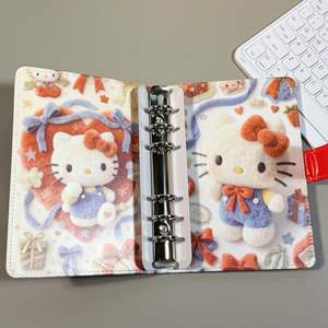 Nuevo Cuaderno A6 de Hojas Sueltas con Diseño de Gato, Cuaderno Bonito de Alta Calidad <span class=keywords><strong>para</strong></span> Niñas, Cuaderno de Estudiante - Product Image 6