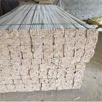 Prix de gros : Bande de chanfreinage triangulaire en bois massif de Paulownia pour éléments décoratifs