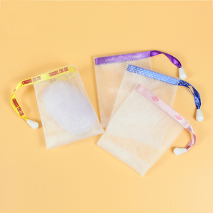 ฟองน้ำทำสบู่โฟมล้างหน้าทำมือผลิตโดยวัสดุ PP และเพิ่มสีย้อม - Product Image 5