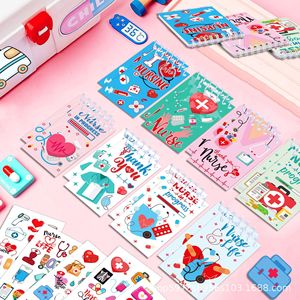 Promosyon toptan tıbbi aksesuarlar doktor hemşire hediye defter set halka kitap - Product Image 4