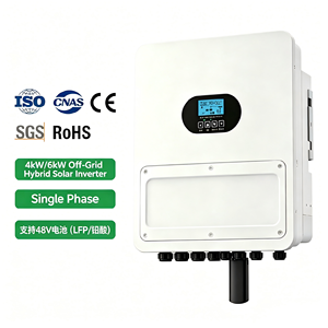 Inversor Solar Híbrido Monofásico <span class=keywords><strong>Xiping</strong></span> XPB-4000/6000 de 4/6KW, 48V AC 220-240V, IP66, Fuera de Red, ECO, con MPPT de 27A, 95% de Eficiencia - Product Image 1