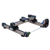 Module de guidage linéaire CNC mobile à moteur pas à pas de précision avec table coulissante axe XY et courroie synchrone Mjunit