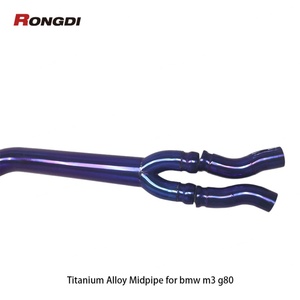 Tubo de Escape de Aleación de Titanio de 3.5 Pulgadas para BMW M3 M4 G80 G82 S58 3.0T 2019-2024 - Product Image 4