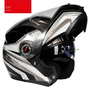 <span class=keywords><strong>Casco</strong></span> de Motocicleta Abatible de Doble Lente <span class=keywords><strong>LS2</strong></span> ABS para Hombre y Mujer, Antivaho, en Gris, Universal, para Todas las Estaciones, Modelo <span class=keywords><strong>FF370</strong></span> - Product Image 1