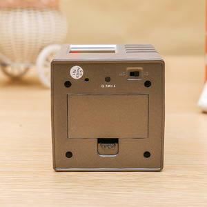 Pen Holder <b>Clock</b> <b>Digital</b> Alarm With Temperature Display For Office Study Bedroom - Product Image 4