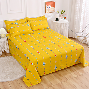 New 60 Mô hình Hộ Gia Đình In Ấn Phẳng Tấm Ga Giường Gối Bán Buôn Tùy Chỉnh Right Angle Tấm Phẳng Thiết Lập - Product Image 4