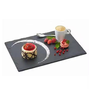 Dîner noir vente chaude quantité <span class=keywords><strong>de</strong></span> restaurant modèle <span class=keywords><strong>de</strong></span> série personnalisé assiette en <span class=keywords><strong>ardoise</strong></span> naturelle <span class=keywords><strong>plateau</strong></span> <span class=keywords><strong>de</strong></span> <span class=keywords><strong>service</strong></span> en <span class=keywords><strong>ardoise</strong></span> écologique - Product Image 1