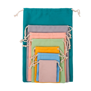 Bolsa de Muselina de Algodón con Cordón, Personalizada, para Regalos de Boda, Ecológica y Reutilizable - Product Image 4