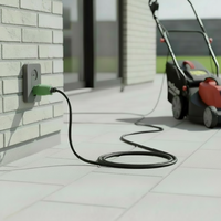Câble d'extension de prise/prise murale DK 16A 3 broches IP44 5/10/15/20/25M avec câble étanche anti-choc (rouge + vert)
