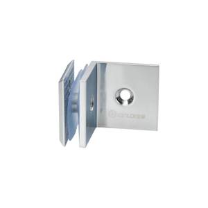 Accessoires de salle de bain Fixation murale robuste <span class=keywords><strong>pour</strong></span> écran de douche en verre Pince d'angle carrée <span class=keywords><strong>pour</strong></span> verre - Product Image 2