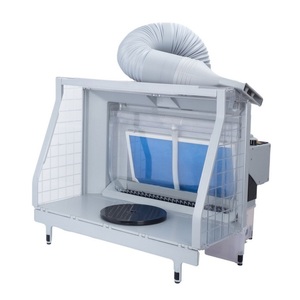 HS-E600 에어브러시용 워터폴 스프레이 부스, 창의적인 커스텀 페인팅 및 미술 작업용 - Product Image 5