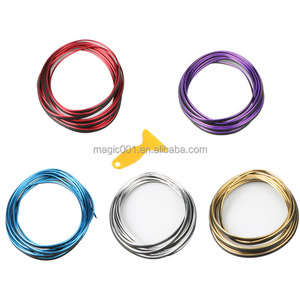 Tira Decorativa Autoadhesiva para el Interior del Automóvil, Moldura Decorativa, Cubre Huecos, Adhesivo para el Tablero y las Puertas, Protección Contra Rayones - Product Image 3