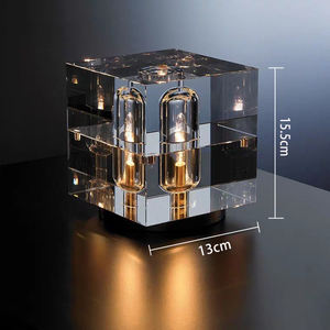 Online Wholesale Modern Personalized Geometric <strong>Crystal</strong> <strong>Table</strong> <strong>Lamp</strong> American Light Luxury K9 <strong>Crystal</strong> Desk <strong>Lamps</strong> for Bedside Decor - Product Image 6