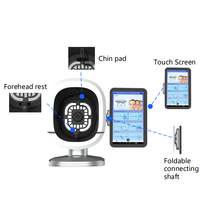 Détecteur de Balayage du Cuir Chevelu et des Cheveux 2-en-1 Nouvelle Technologie, Machine d'Analyse Cutanée 3D IA, Analyseur Facial de Peau
