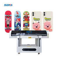 Imprimante UV à plat multifonctionnelle Sena SN-9060 DX5 pour coques de téléphone, gobelets, PVC, métal, stylos, bois, cylindres, braille, machine numérique