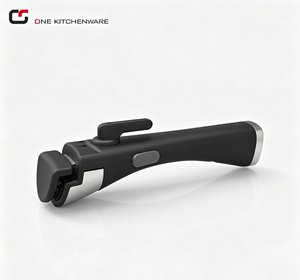 Poignée universelle détachable pour casseroles et poêles, poignée <span class=keywords><strong>amovible</strong></span> multi-usage pour ustensiles de cuisine, poignée de remplacement en bakélite à clipser - Product Image 1