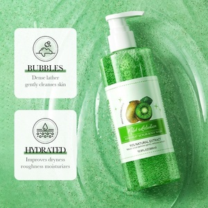 OEM Best Seller Fragancia Kiwi Scrub <span class=keywords><strong>Gel</strong></span> <span class=keywords><strong>de</strong></span> <span class=keywords><strong>ducha</strong></span> antibacteriano brillo <span class=keywords><strong>de</strong></span> la <span class=keywords><strong>piel</strong></span> <span class=keywords><strong>Gel</strong></span> <span class=keywords><strong>de</strong></span> <span class=keywords><strong>ducha</strong></span> espumoso para toda la <span class=keywords><strong>piel</strong></span> - Product Image 4